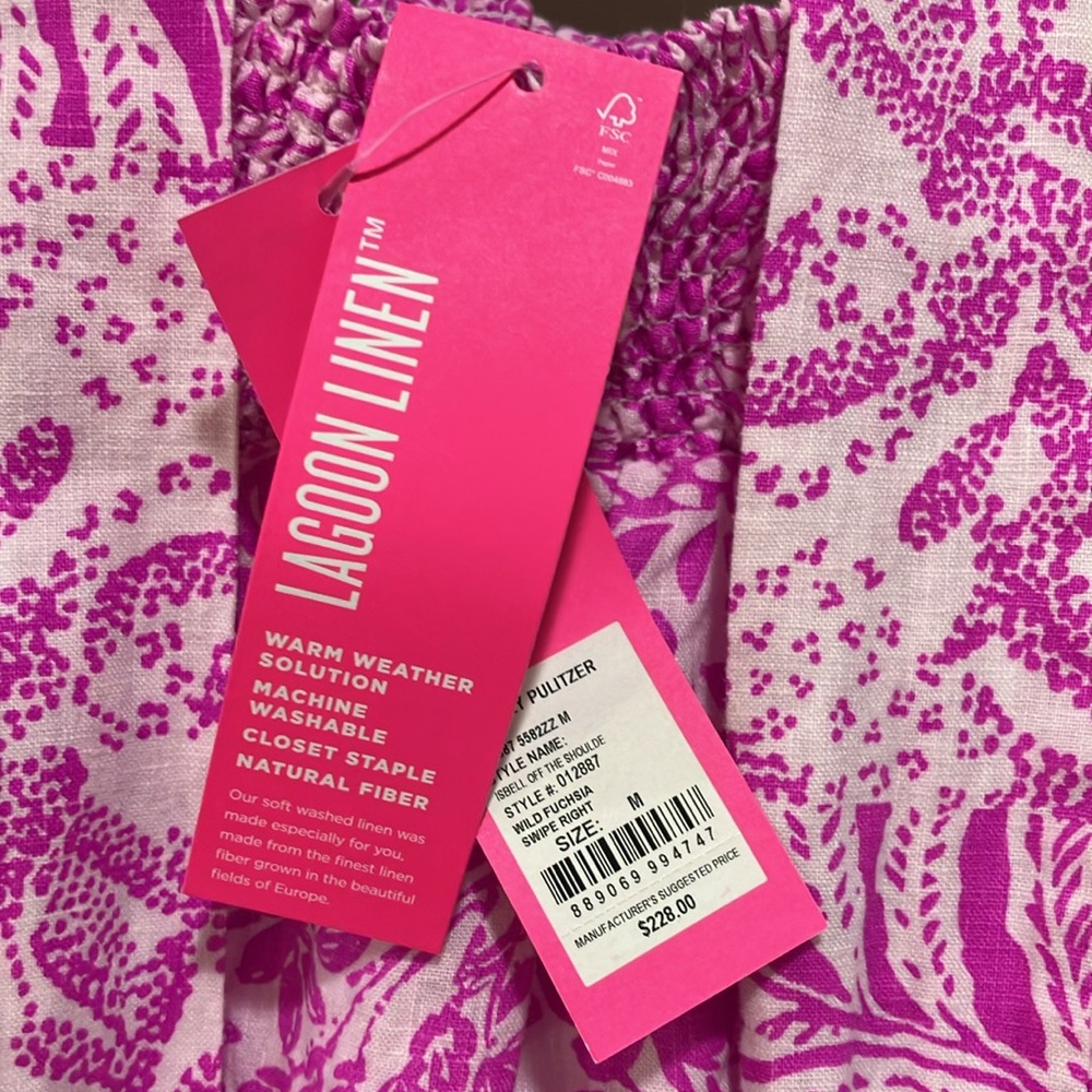 NWT M Lilly Pulitzer Isbell Dress - Picture 5 of 6